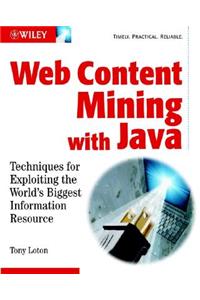 Web Content Mining with Java