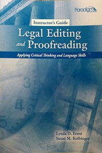 Legal Editing and Proofreading