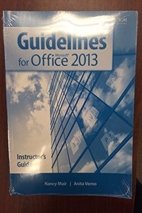 Guidelines for Microsoft® Office 2013