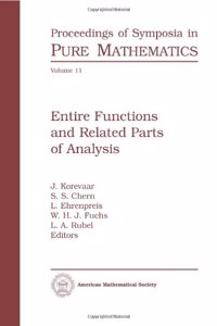 Entire Functions and Related Parts of Analysis