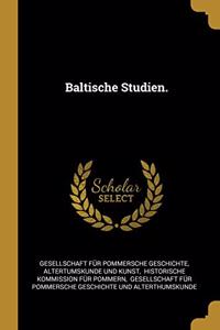 Baltische Studien.