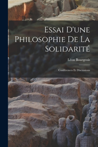 Essai d'une philosophie de la solidarité