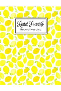 Rental Property Record Keeping