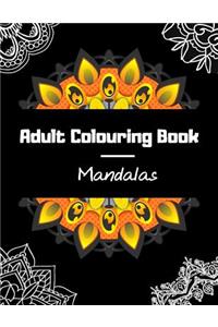 Adult Colouring Book (Mandalas)