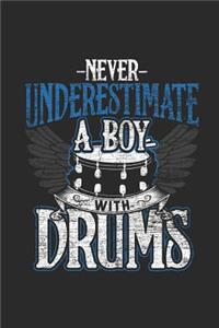 Never Underestimate A Boy With Drums