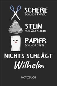 Nichts schlägt - Wilhelm - Notizbuch