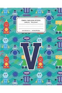 Primary Composition Notebook Grades K-2 Story Journal V