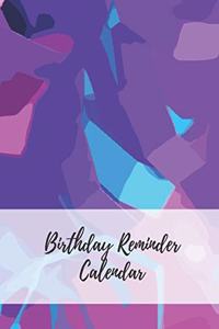 Birthday Reminder Calendar