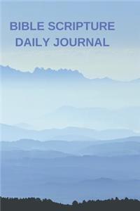 Bible Scripture Daily Journal