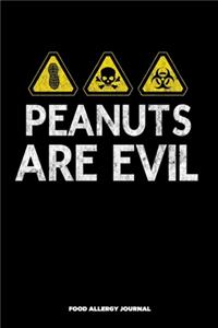 Peanuts are Evil Food Allergy Journal