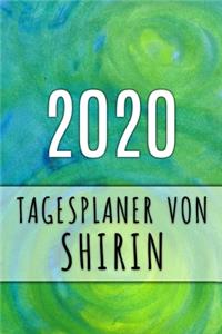 2020 Tagesplaner von Shirin