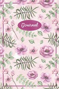 Watercolor Floral Journal