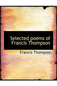 Selected Poems of Francis Thompson