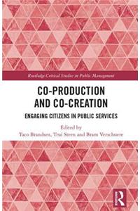 Co-Production and Co-Creation