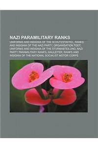 Nazi Paramilitary Ranks