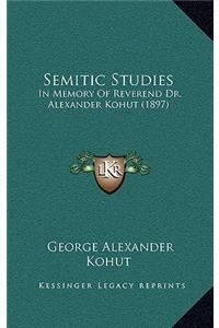 Semitic Studies