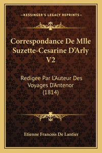 Correspondance de Mlle Suzette-Cesarine D'Arly V2