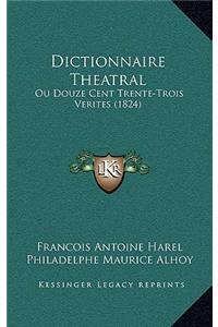 Dictionnaire Theatral