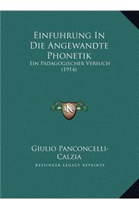 Einfuhrung In Die Angewandte Phonetik