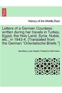 Letters of a German Countess