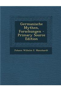 Germanische Mythen, Forschungen