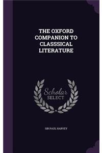 Oxford Companion to Classsical Literature