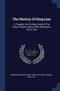 History Of King Lear