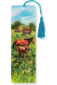 Horses 3D Bookmark