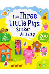 Three Little Pigs Sticker Activity