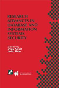 Research Advances in Database and Information Systems Security