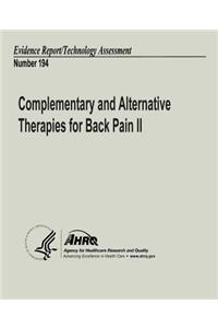 Complementary and Alternative Therapies for Back Pain II