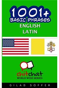 1001+ Basic Phrases English - Latin