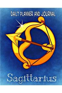 Daily Planner and Journal - Sagittarius (with Quick Appointment -Task Section)