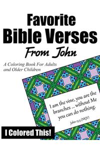 Favorite Bible Verses From John