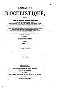 Annales d'oculistique - Tome XXV