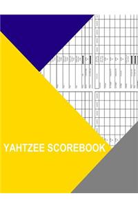 Yahtze Scorebook