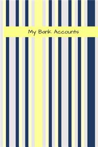 My Bank Accounts Journal