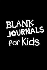 Blank Journals For Kids