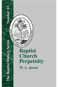 Baptist Church Perpetuity