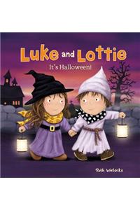 Luke and Lottie. It's Halloween!