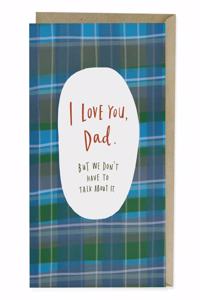 Em & Friends I Love You, Dad Father's Day Card
