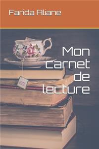 Mon carnet de lecture