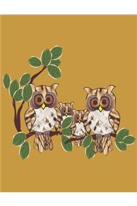 Owl Composition Notebook