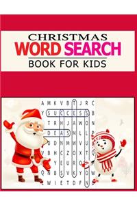 Christmas Word Search Book for Kids