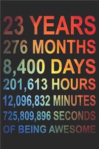 23 Years Of Being Awesome