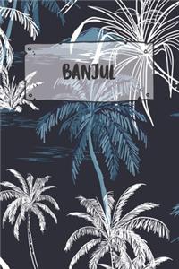 Banjul: Ruled Travel Diary Notebook or Journey Journal - Lined Trip Pocketbook for Men and Women with Lines