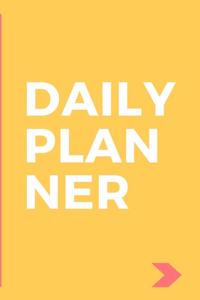 Daily Planner: Undated Scheduler With Minimal Desing Task Organizer