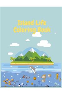 Island Life Coloring Book