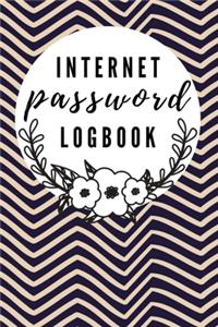 Internet Password Logbook