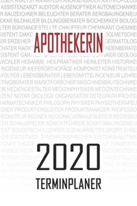 Apothekerin - 2020 Terminplaner